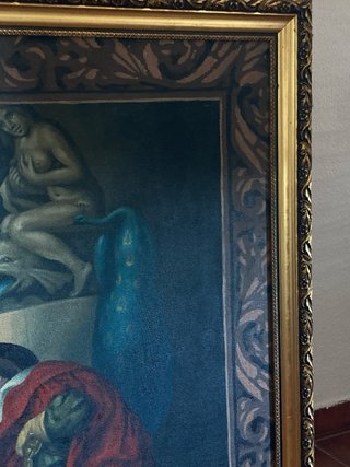 Marco y Tapiz El Jardín del Amor de Rubens