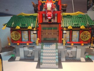 Lego Ninjago 70728 Templo de la Batalla Completo