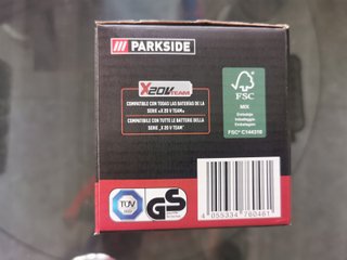 Cargador Parkside X20V Team 20V 2,4A