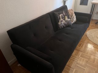 Sofá Cama Clic Clac Negro