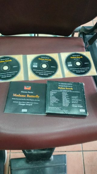 Cofanetto CD Madama Butterfly - Puccini
