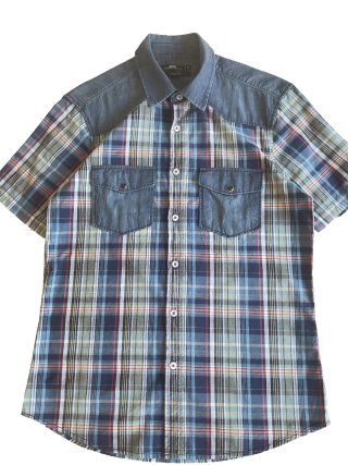 Camisa Vaquera Cuadros Inside 2000 Algodón S Mujer