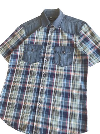 Camisa Vaquera Cuadros Inside 2000 Algodón S Mujer