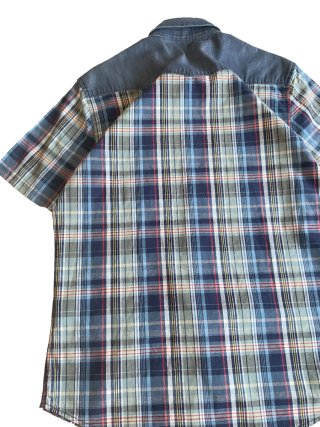 Camisa Vaquera Cuadros Inside 2000 Algodón S Mujer