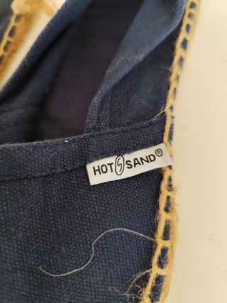 Espadrillas blu stile spagnolo Tg 41