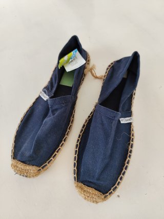 Espadrillas blu stile spagnolo Tg 41