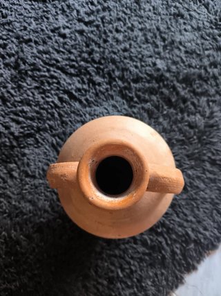 Cántaro/Ánfora de terracota con asas