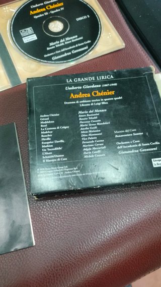 Cofanetto CD Andrea Chénier - Giordano