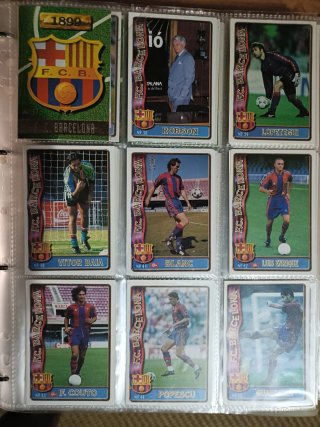 Álbum cromos fútbol Liga 96/97