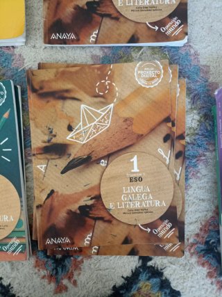 Lote libros texto 1 ESO