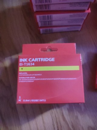 Cartuchos de tinta E1-T1631, E1-T1632, E1-T1633, E