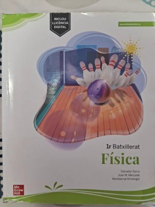 Libro de Fisica de 1r de bachillerato. McGrawHill