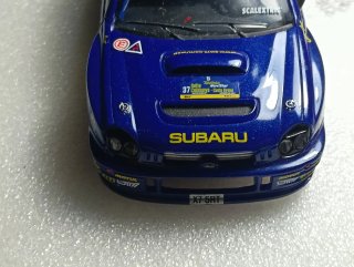 Carrocería y chasis Subaru Scalextric