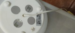 Lámpara esférica blanca