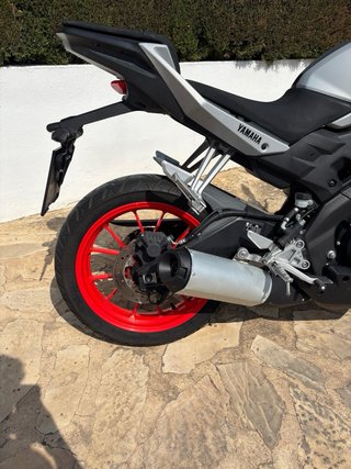 Yamaha MT-125 2019 Naked Gris/Naranja