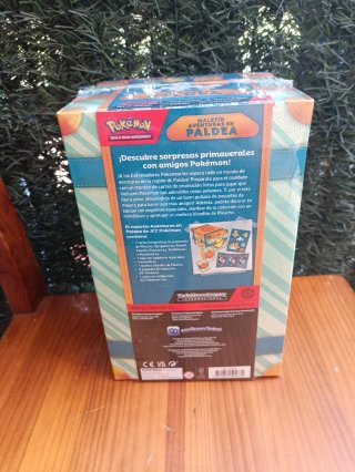 Maletín Aventuras en Paldea Pokémon TCG Sellado