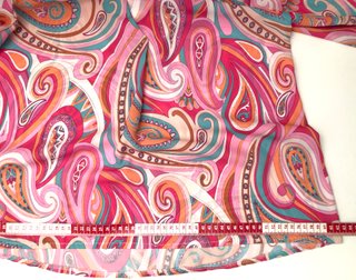 Blusa estampado paisley multicolor