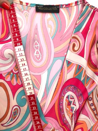 Blusa estampado paisley multicolor