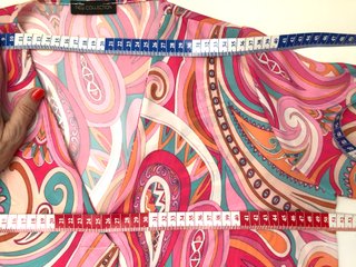 Blusa estampado paisley multicolor