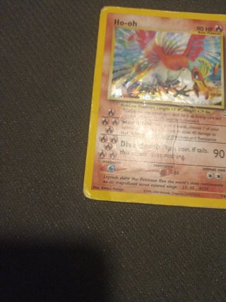 Ho-oh Neo Revelation Pokémon holo