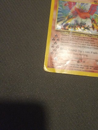 Ho-oh Neo Revelation Pokémon holo