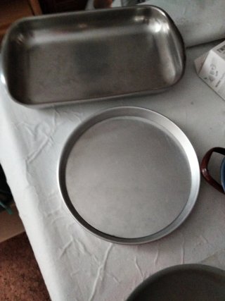 Bandejas para horno metálicas ocasion