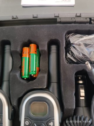 2 Walkie Talkies AEG con Cargadores