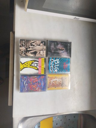 Lote 6 Casetes Rock/Metal/Pop