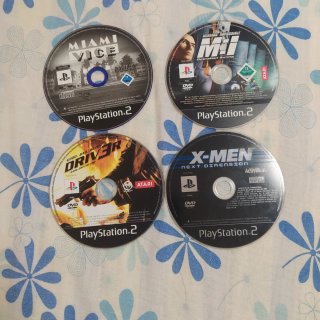 Juegos PlayStation 2 Driver 3  M:i Xmen  Miamivice