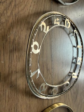 Lote embellecedores reloj vintage