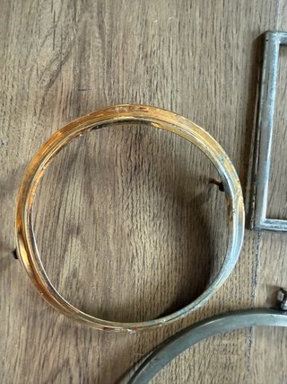 Lote embellecedores reloj vintage