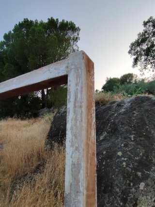 Puerta de madera antigua