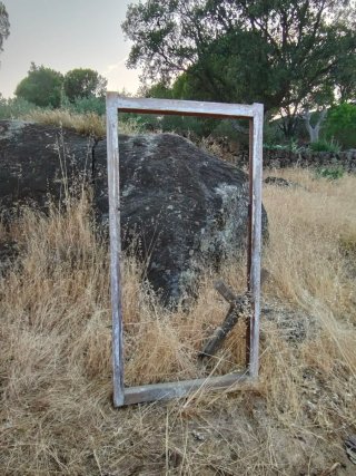 Puerta de madera antigua