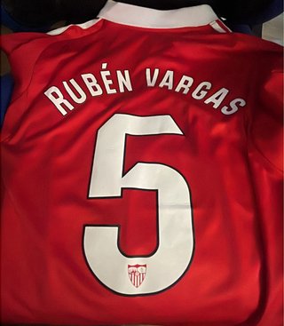 Camiseta Sevilla FC 2ª Equipación Serigrafiada