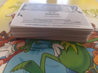 Lote de  Cromos liga Santander temporada 2019-20