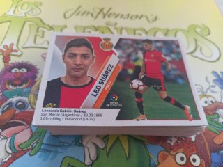 Lote de  Cromos liga Santander temporada 2019-20