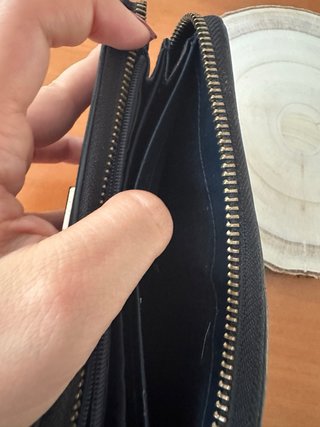 Cartera Tommy Hilfiger Negra Cremallera