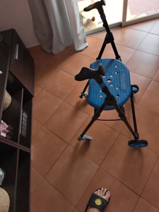 Andador para mayores sin uso