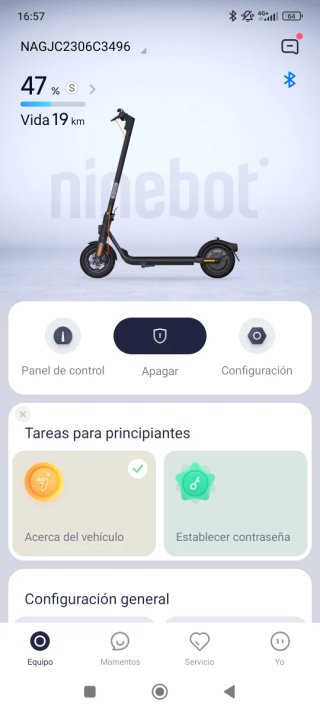 Patinete Eléctrico Ninebot F2 Pro E 2023