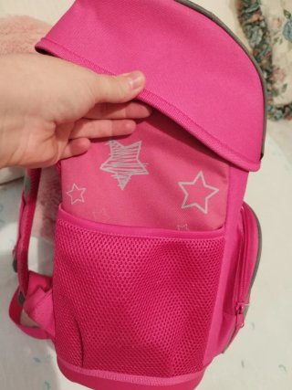 Mochila escolar grande rosa con unicornio 10€