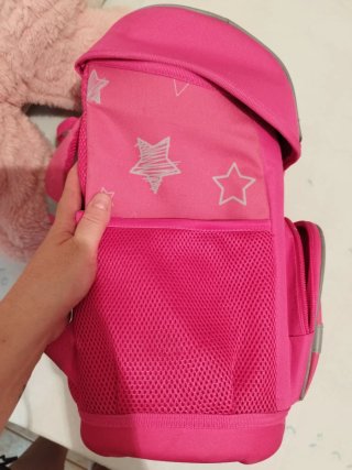 Mochila escolar grande rosa con unicornio 10€