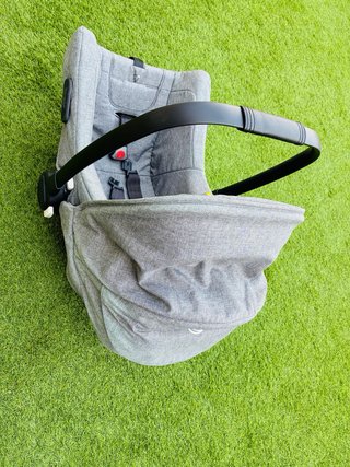 Silla carro Bugaboo Turtle Air + base Isofix coche