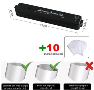 Macchina Sottovuoto Alimenti Sigillatore Cibo