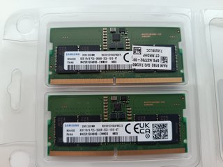 Kit RAM 16GB (2x8GB) Samsung DDR5 5600MHz SODIMM
