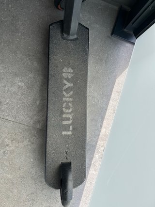 Patinete Lucky Negro y Naranja ENTREGA EN CORUÑA.