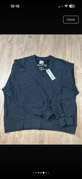 Sudadera Replay Negra Talla L