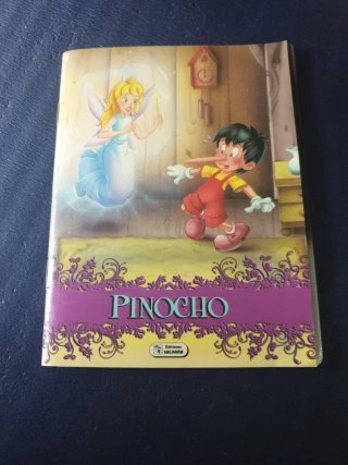 libro pinocho con puzle