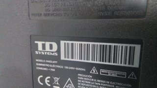 Tv 40 pulgadas impoluta ascao