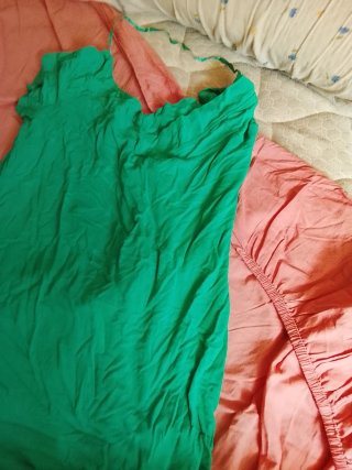 Camiseta verde mujer talla S