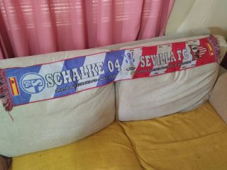 Bufanda Sevilla FC Schalke 04 UEFA 2006